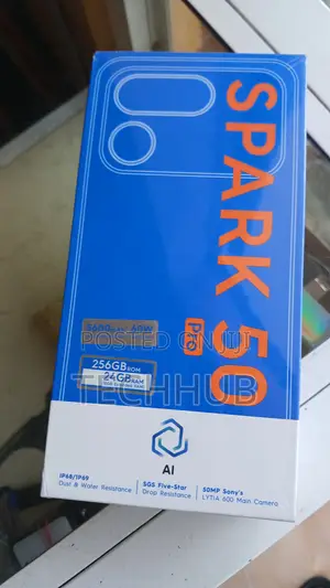 New Tecno Spark 50 128 GB Black
