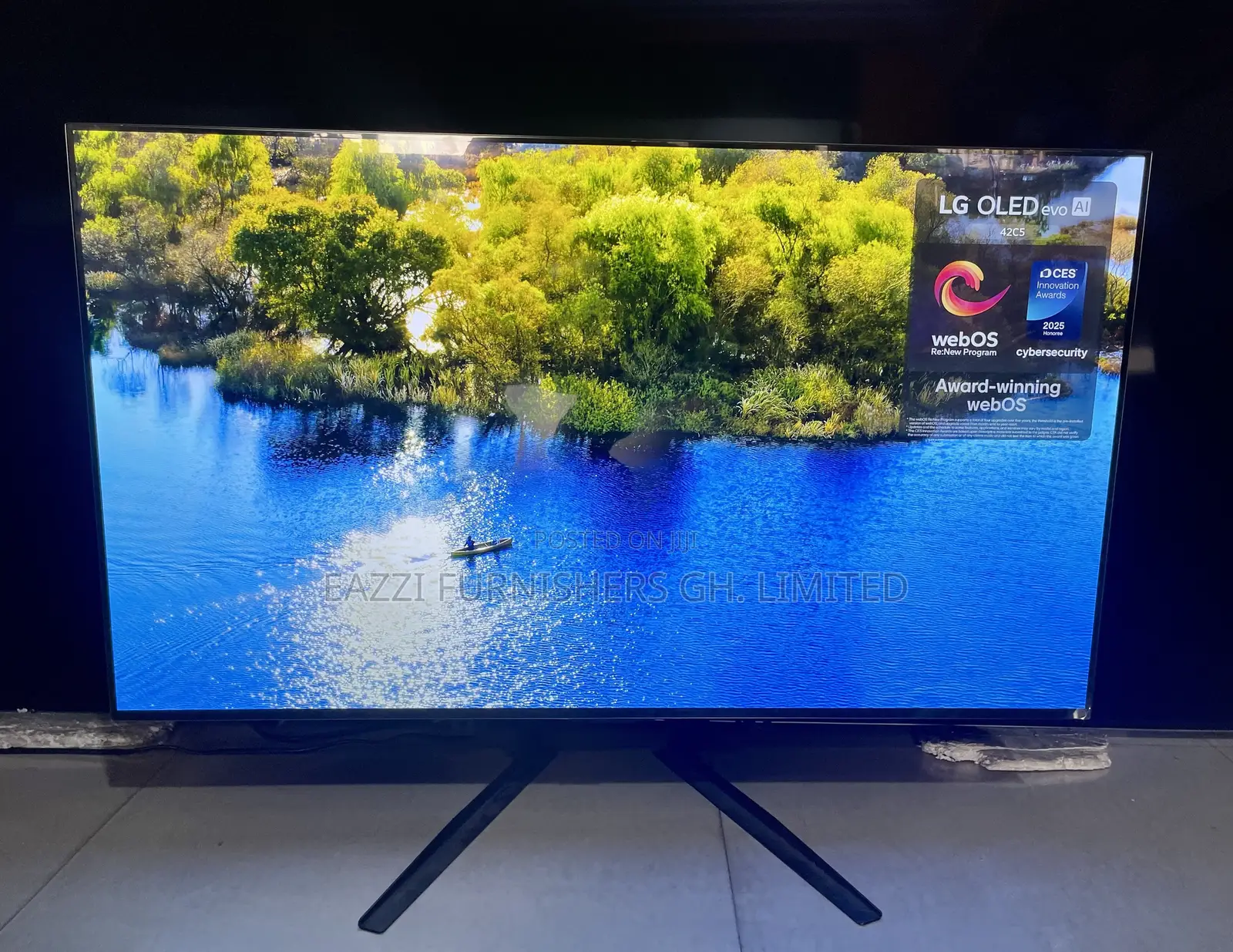 OLED42C55LA LG OLED 42 Inches 4k Immersion HDR Uhd Smart 4k at 144 Hz TV