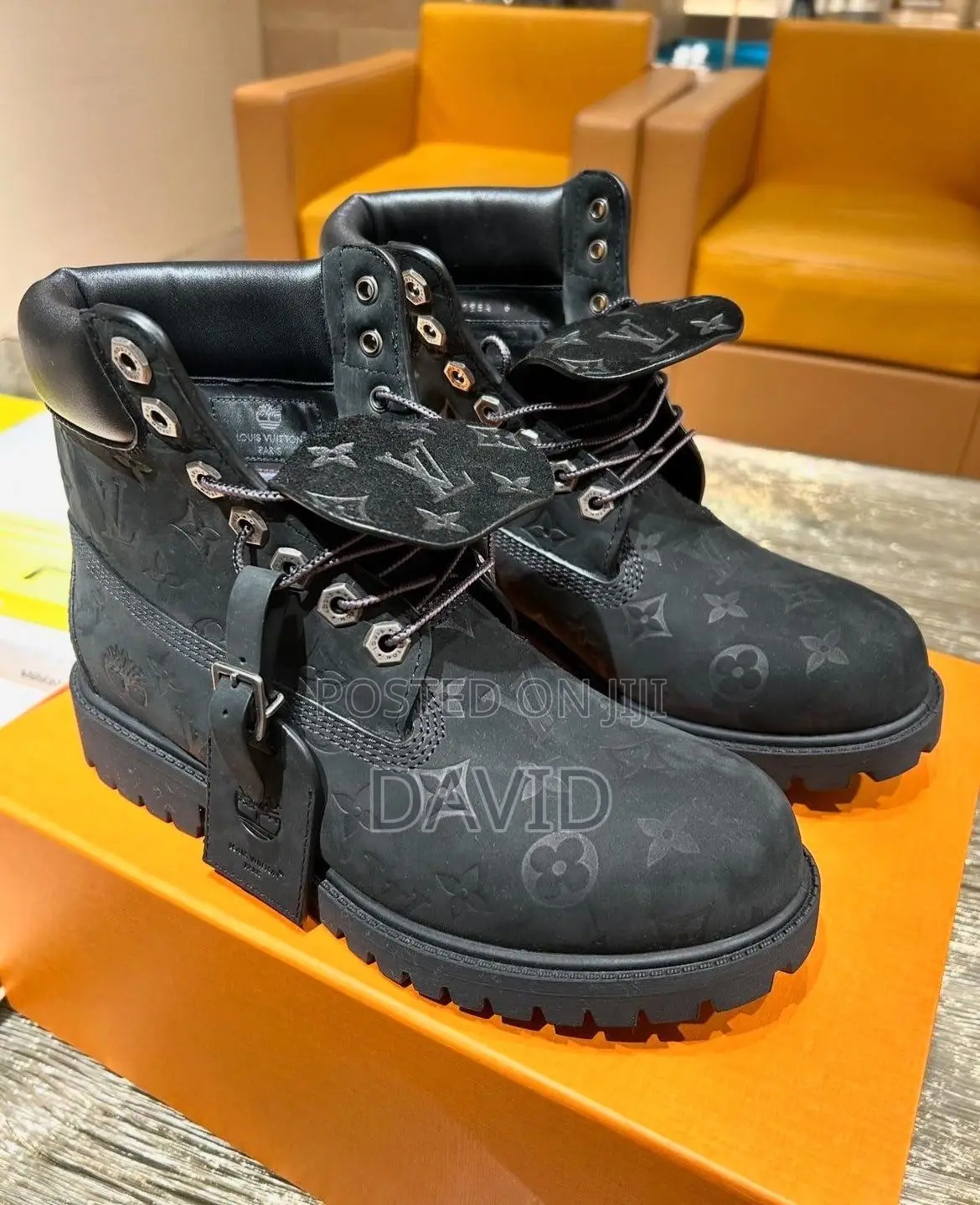 Timberland and Louis Vuitton