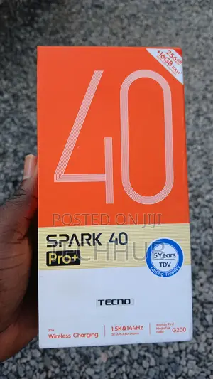 New Tecno Spark 40 Pro+ 256 GB Orange
