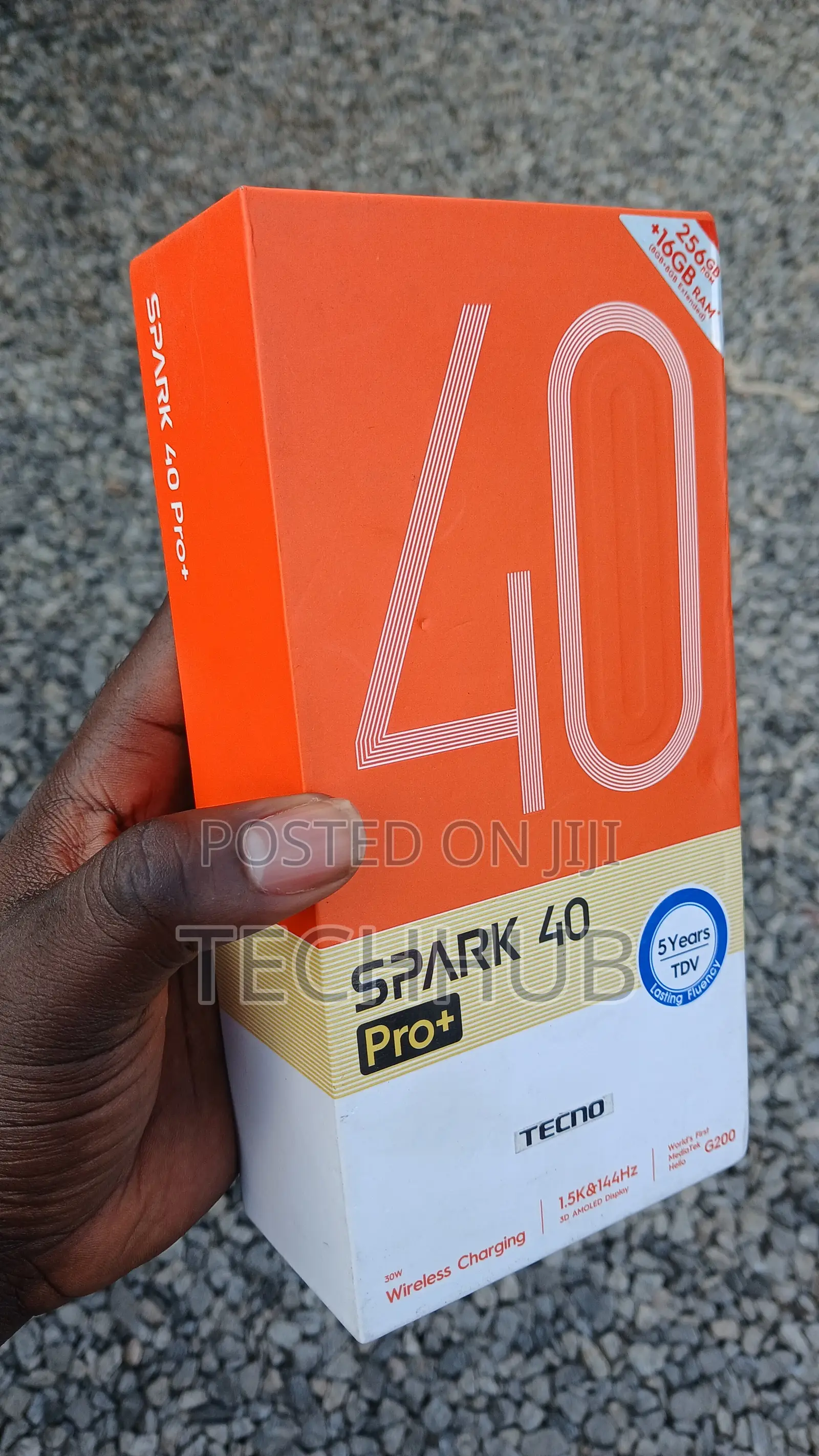 New Tecno Spark 40 Pro+ 256 GB Orange
