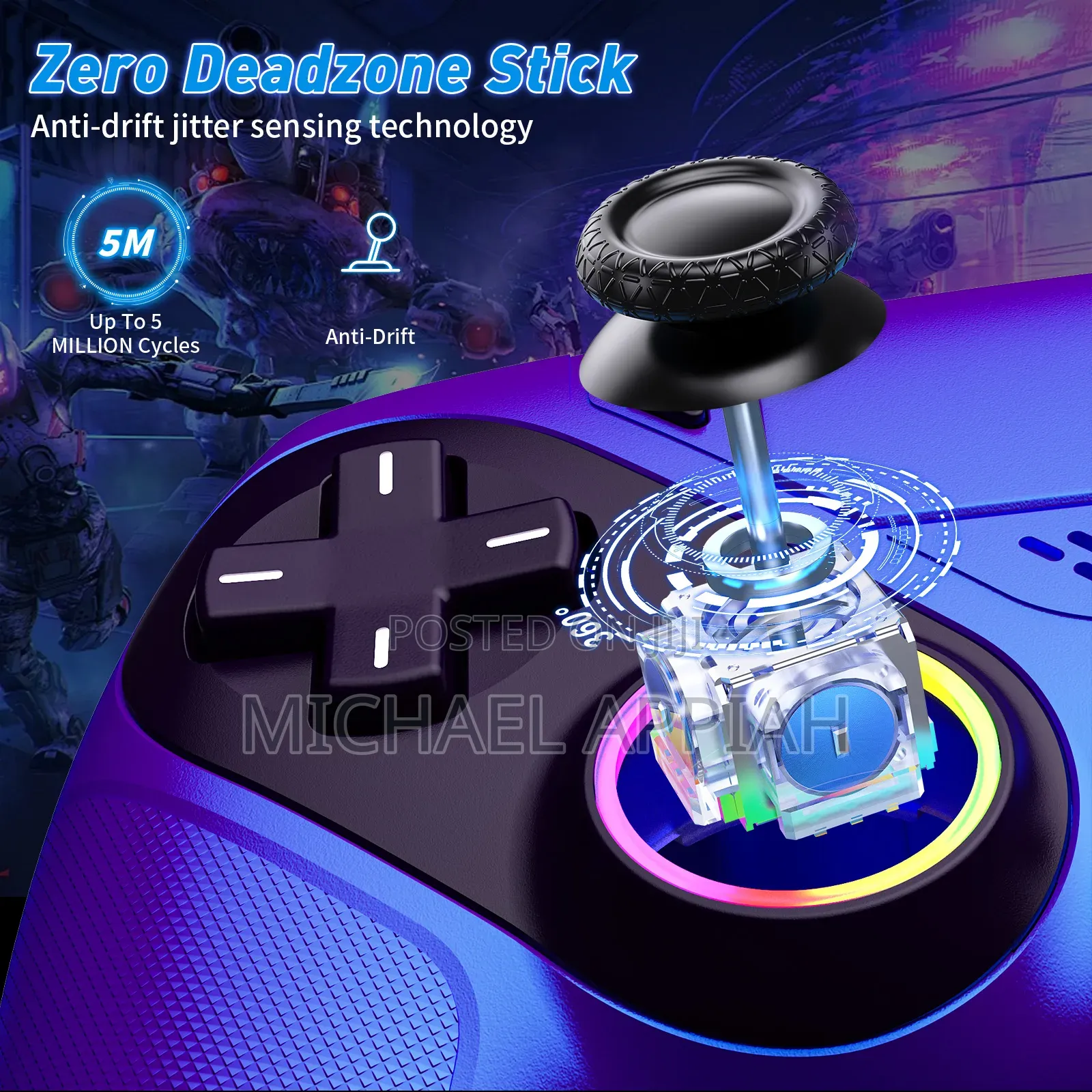 PS5 Controller With Hall Effect Sticks
