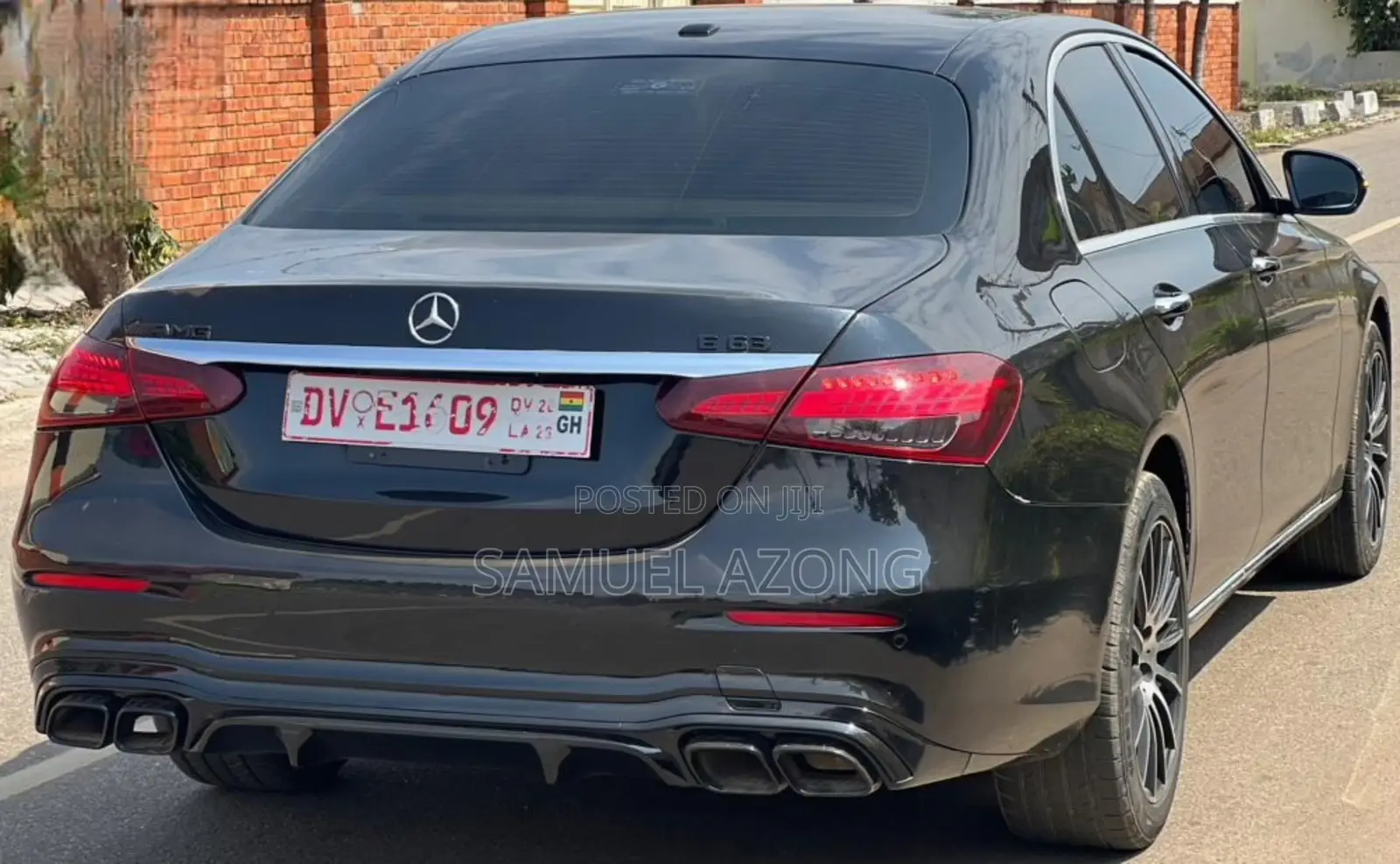 Mercedes-Benz E300 4Matic AWD Sedan (2.0L 4cyl 9A) 2017 Black
