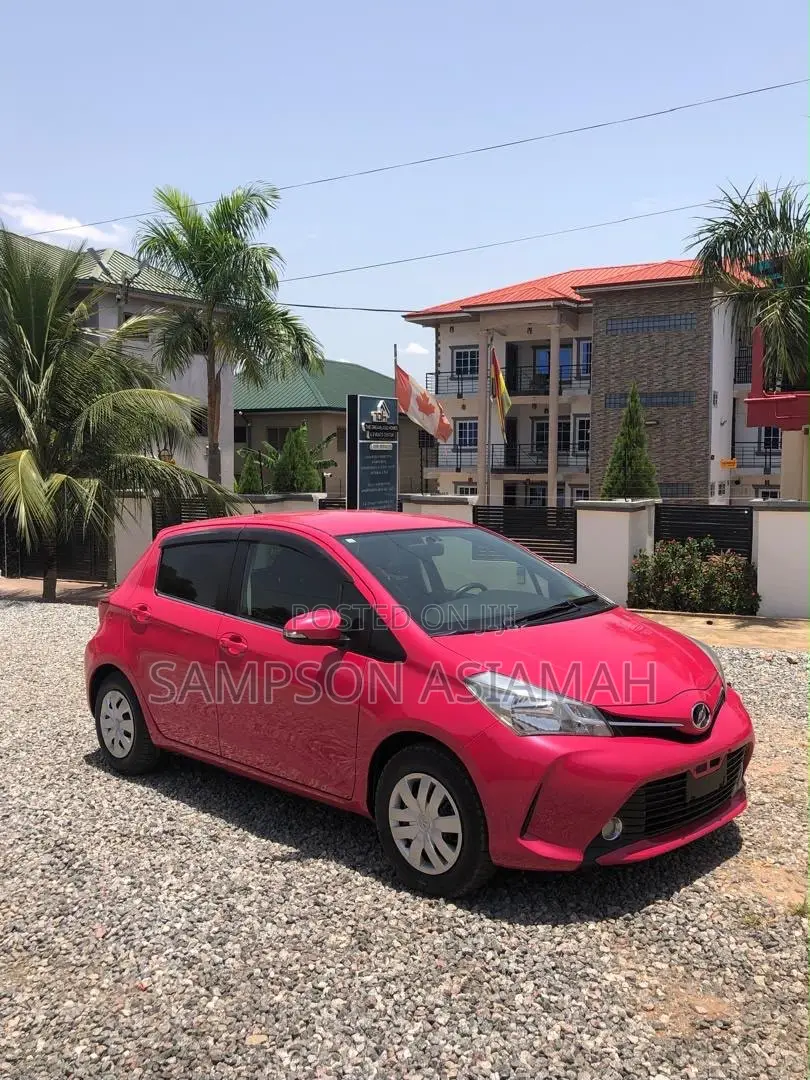 Toyota Vitz 1.3 AWD 3dr 2015 Red