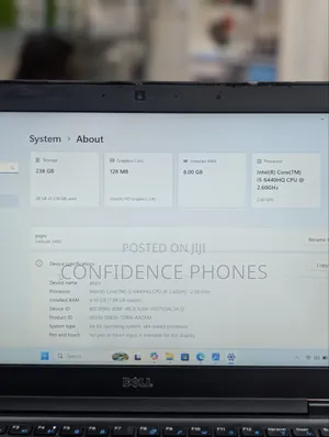 Laptop Dell Latitude 5480 8GB Intel Core i5 SSD 256GB