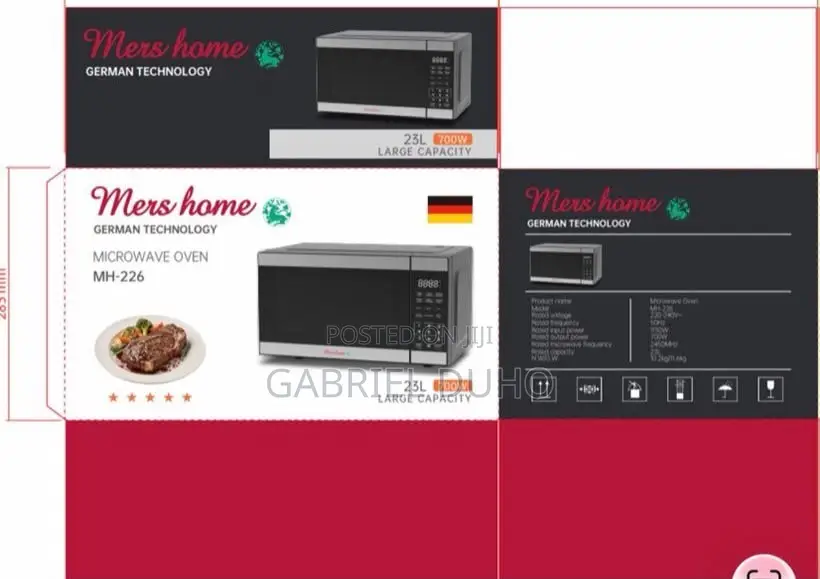25L Digital Microwave