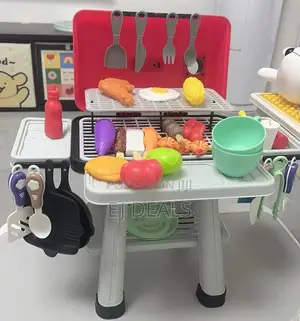 Kids Play Kitchen Toys With Sound and Light