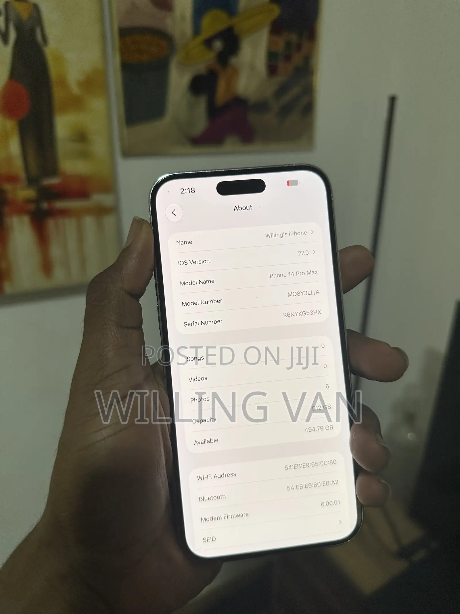 Apple iPhone 14 Pro Max 512 GB White