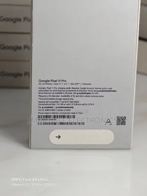 New Google Pixel 11 Pro 256 GB Black