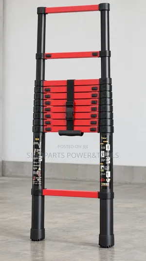 Heavy Duty Telescopic Ladder 150kg Foldable Extension Ladder