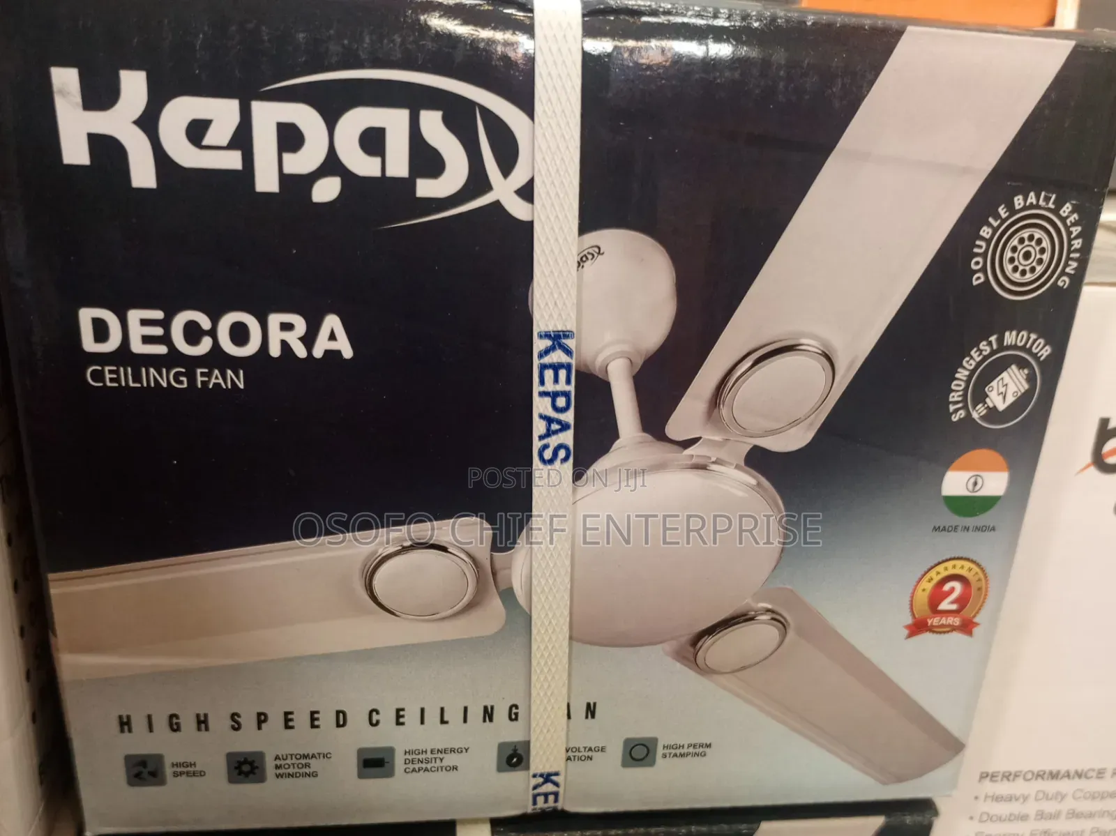 Kepas Decorative Ceiling Fan
