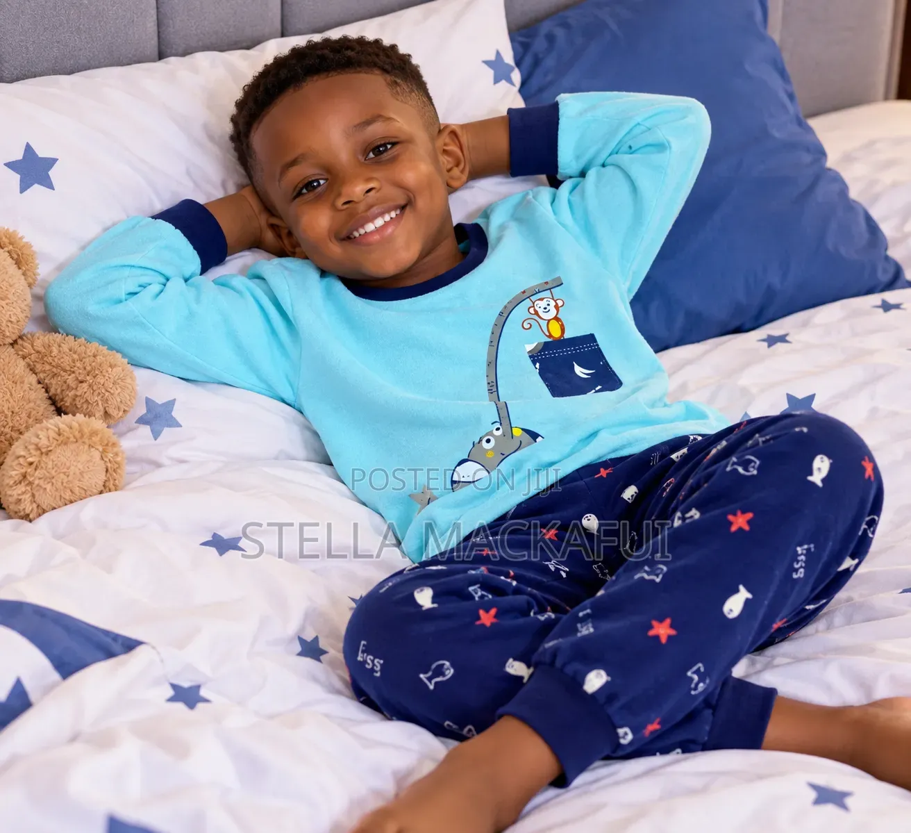 Cotton Pyjamas for 1-8yrs