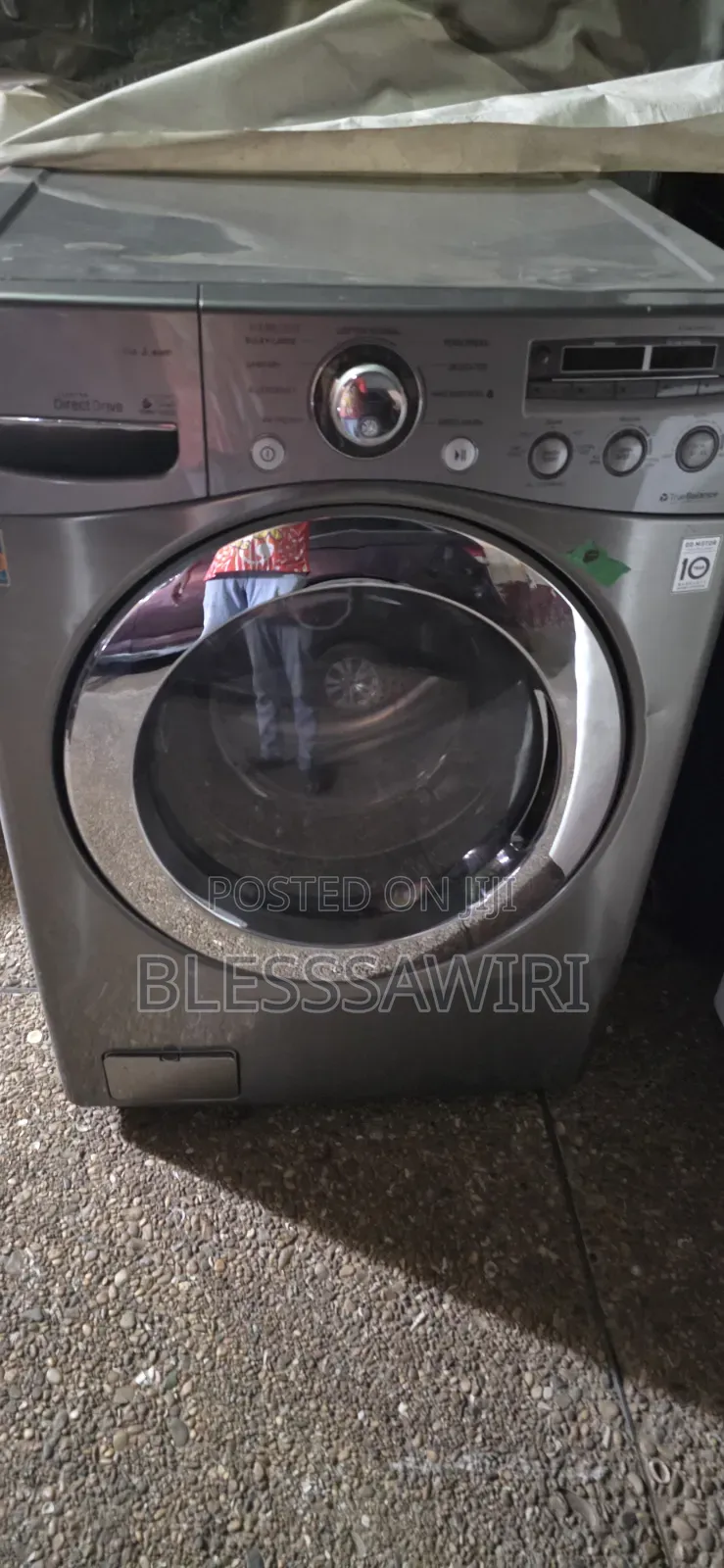 24kg LG Front-Loader Steam Washing Machine From USA