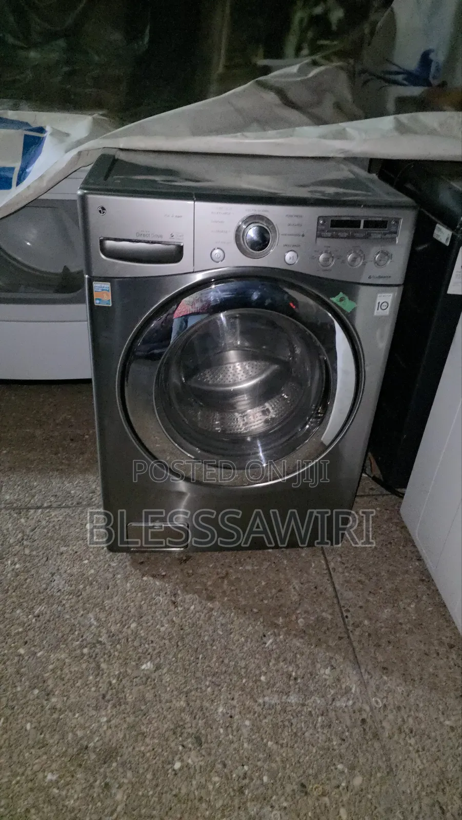 24kg LG Front-Loader Steam Washing Machine From USA