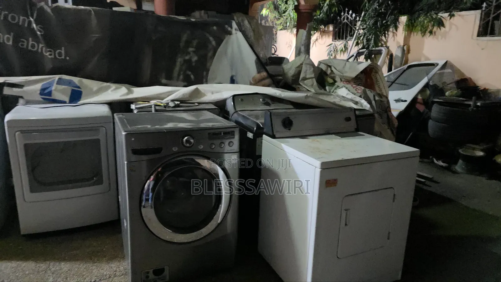 24kg LG Front-Loader Steam Washing Machine From USA