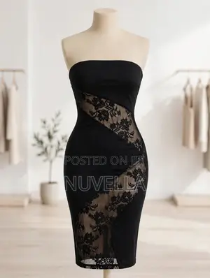 Illusion Bodycon Dress
