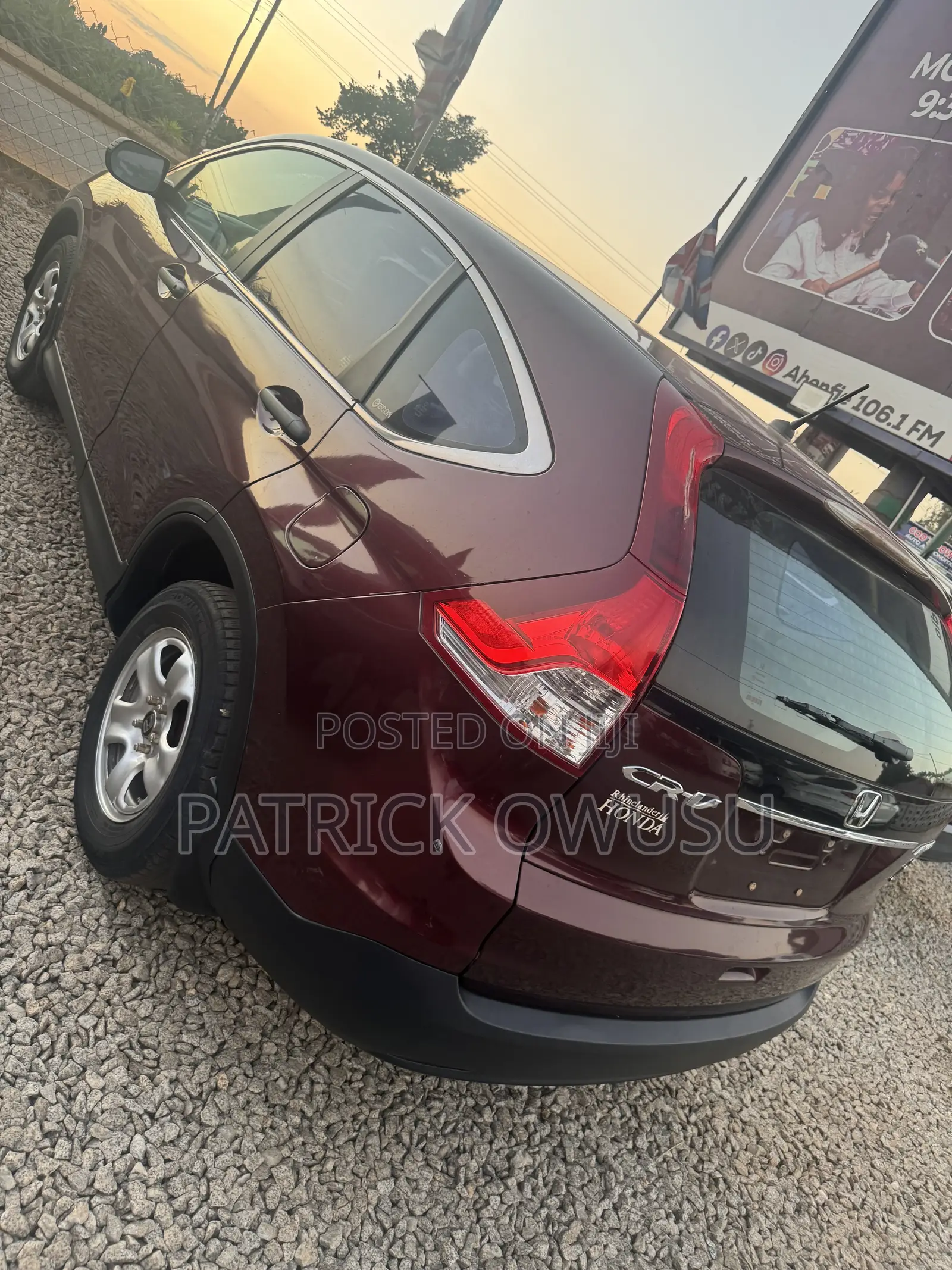 Honda CR-V 2012 Pink