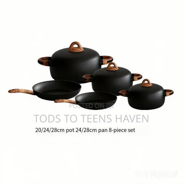 8 Piece Forged Cookware Set