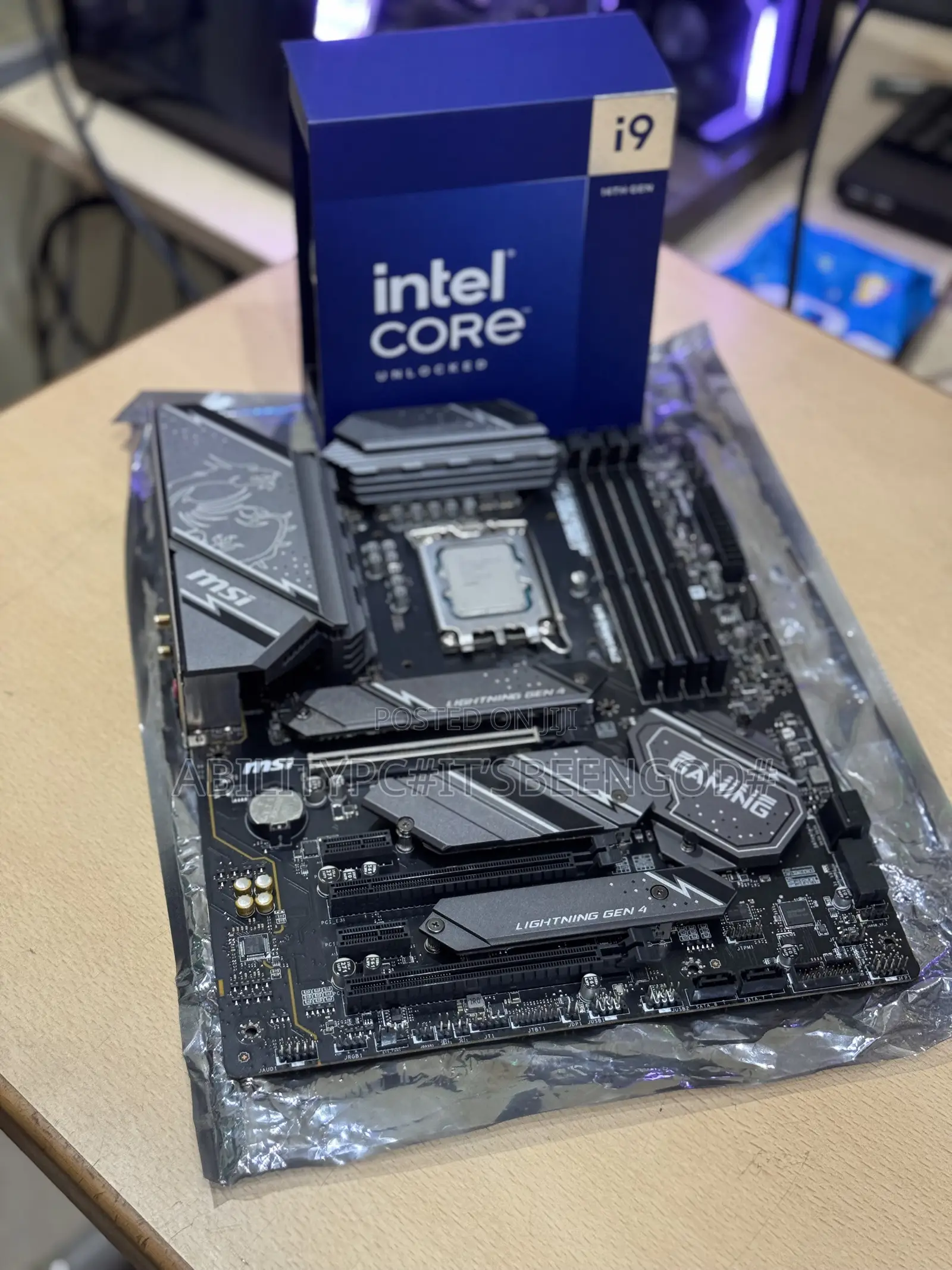 I9 14th 14900k & Msi Z790 WiFi Gaming Board