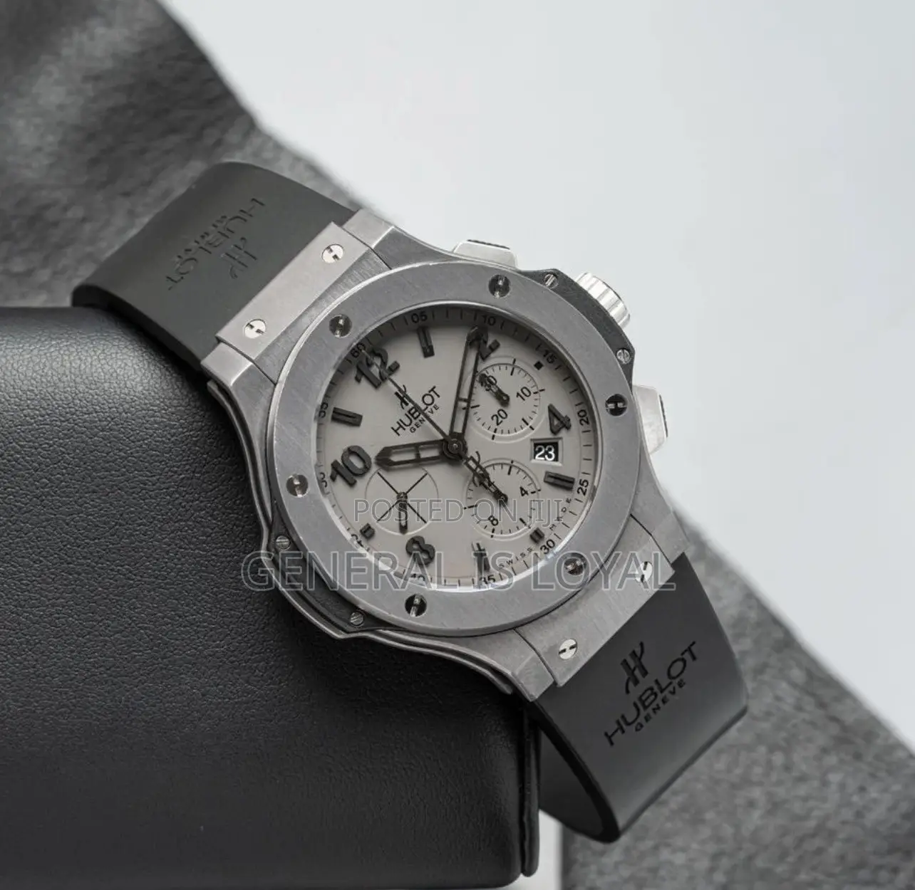 Hublot Big Bang Chrono Tantalum Gray Dial 44mm With Silicone Strap
