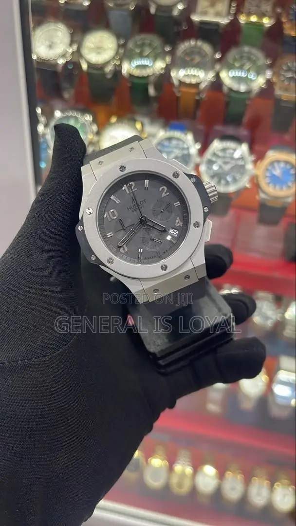 Hublot Big Bang Chrono Tantalum Gray Dial 44mm With Silicone Strap