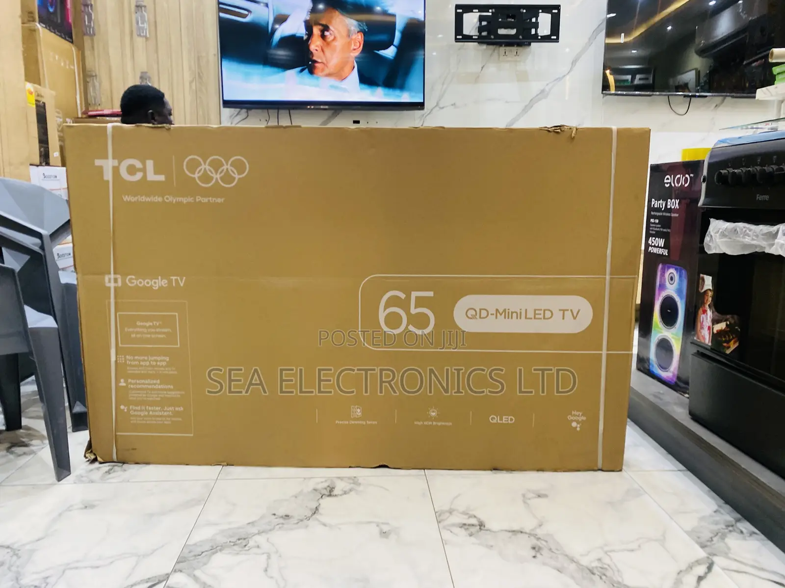 TCL Qled 65c6k Qd-Mini Led 4k Smart Television