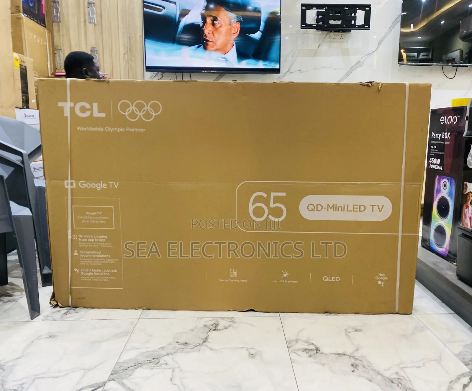 TCL Qled 65c6k Qd-Mini Led 4k Smart Television