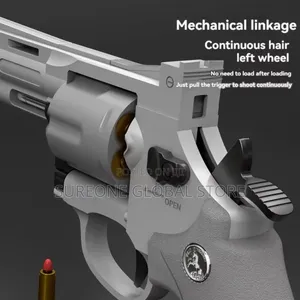 2023A Revolver Soft Bullet Blaster Toy Gun