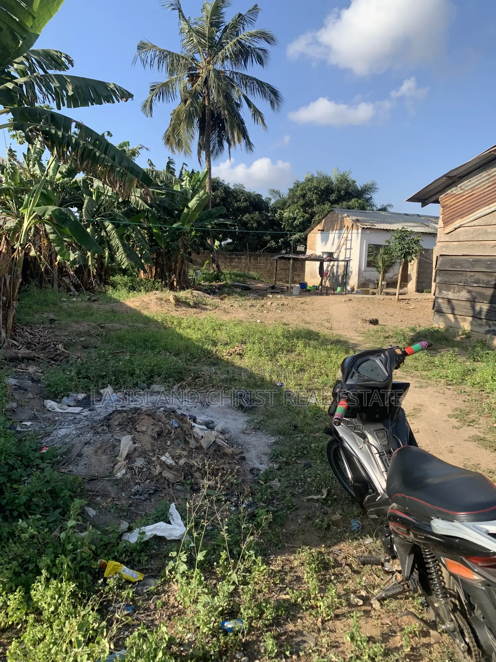 Half Plot for Sale at Amasaman