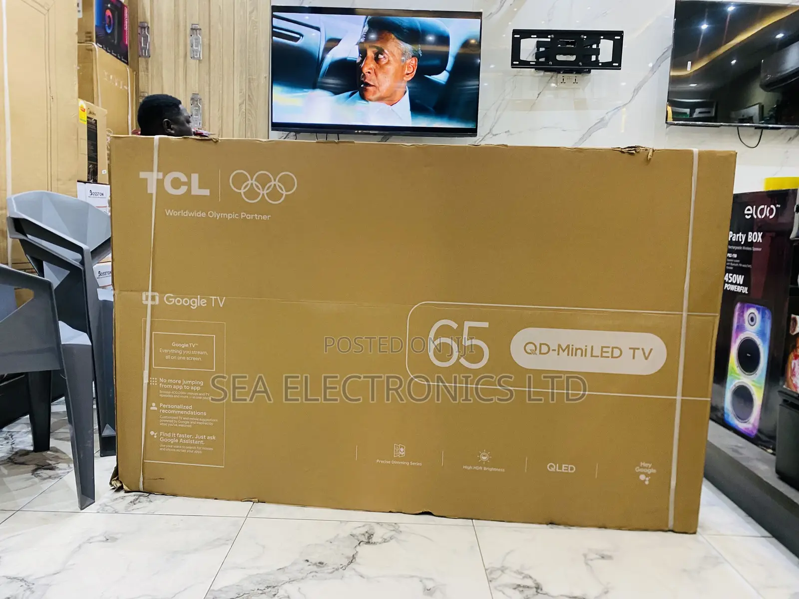 TCL 65" Qled TV 65c6k