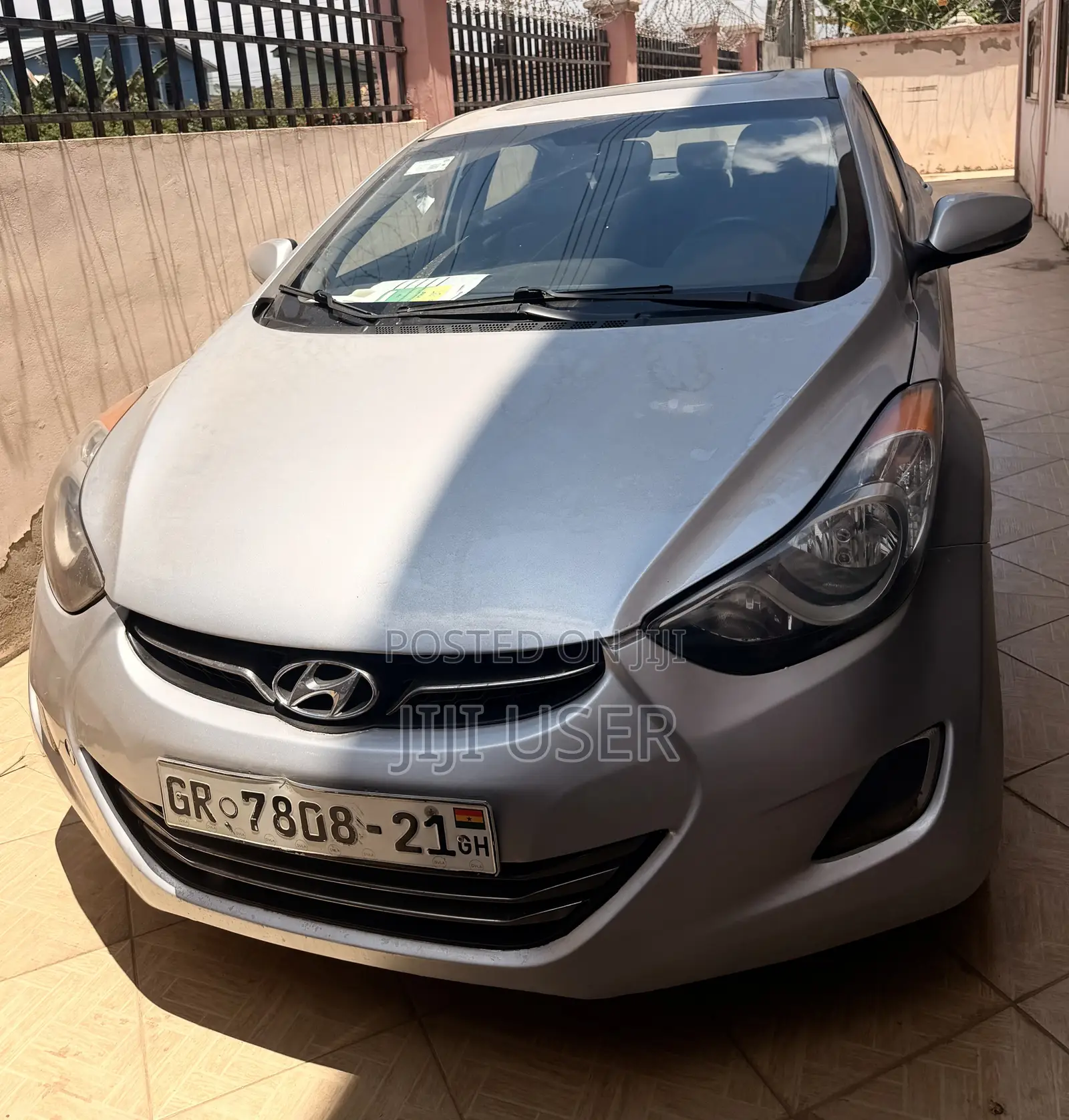 Hyundai Elantra Limited 2012 Silver