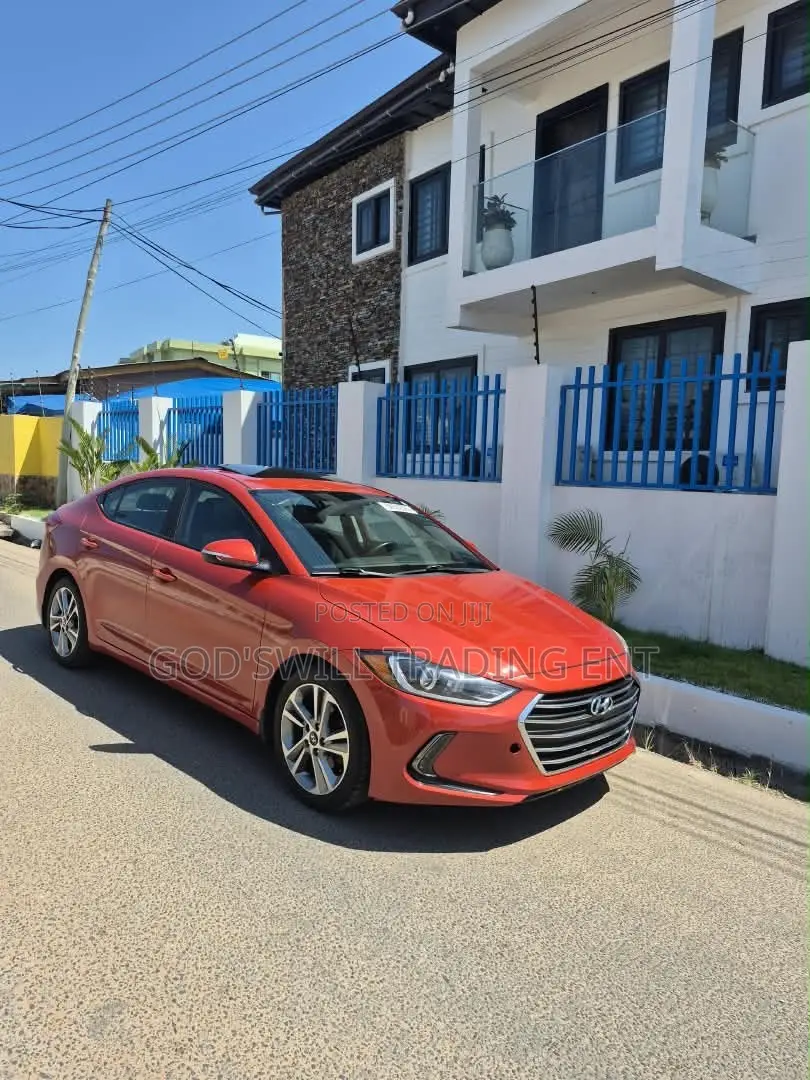 Hyundai Elantra Limited Sedan FWD (2.0L 4cyl 6A) 2017 Orange