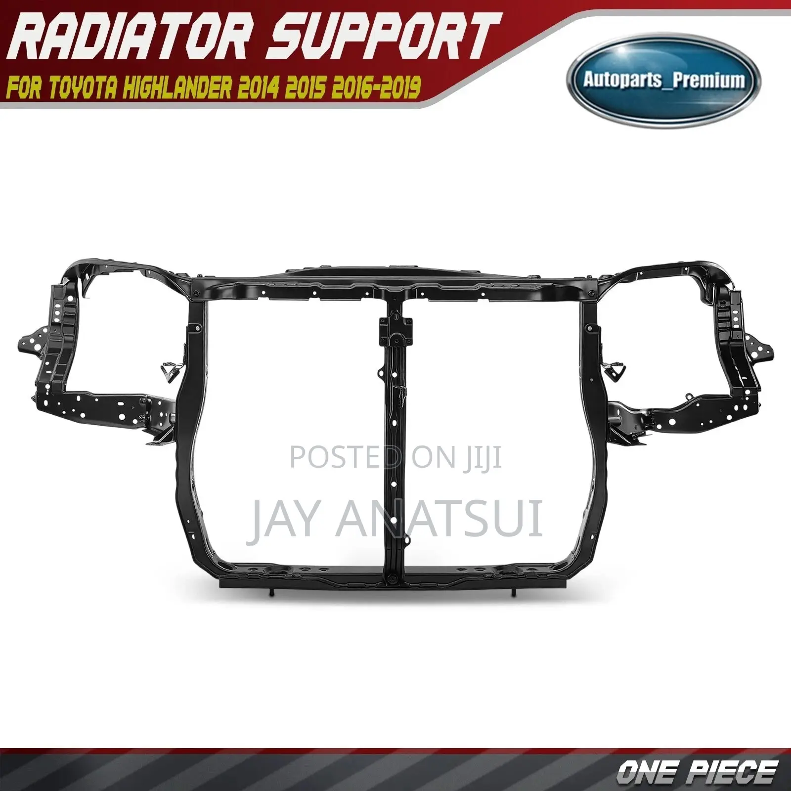 Highlander Radiator Support 2014 2015 2016 2017 2018 2019