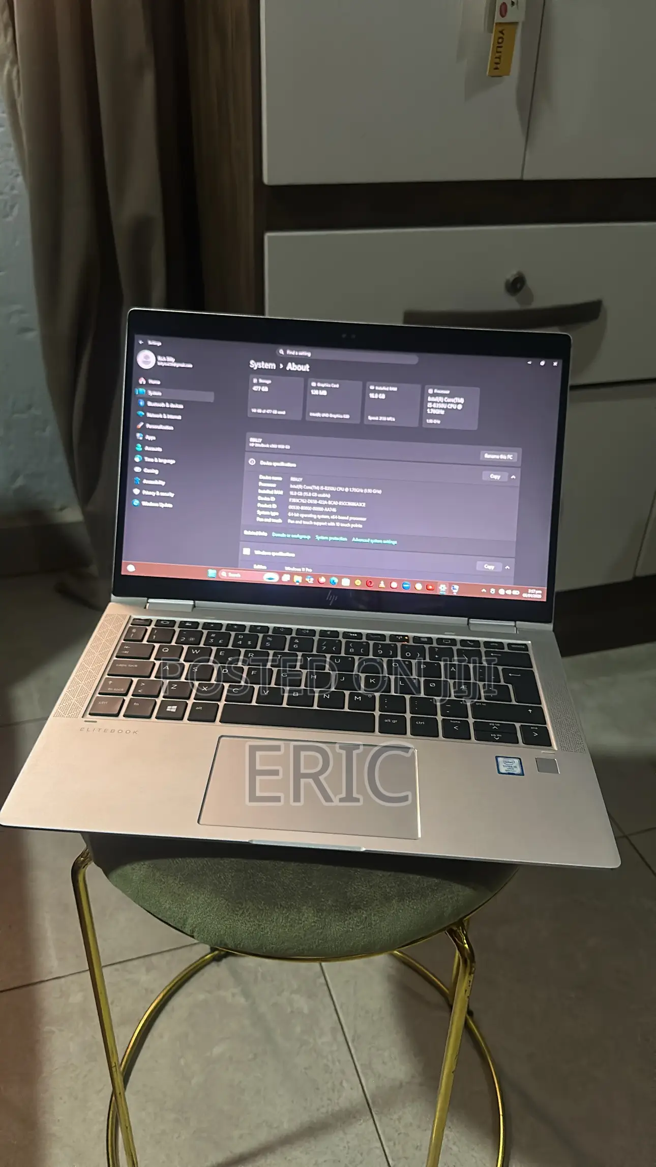 Laptop HP EliteBook 1040 G3 16GB Intel Core i5 SSD 512GB