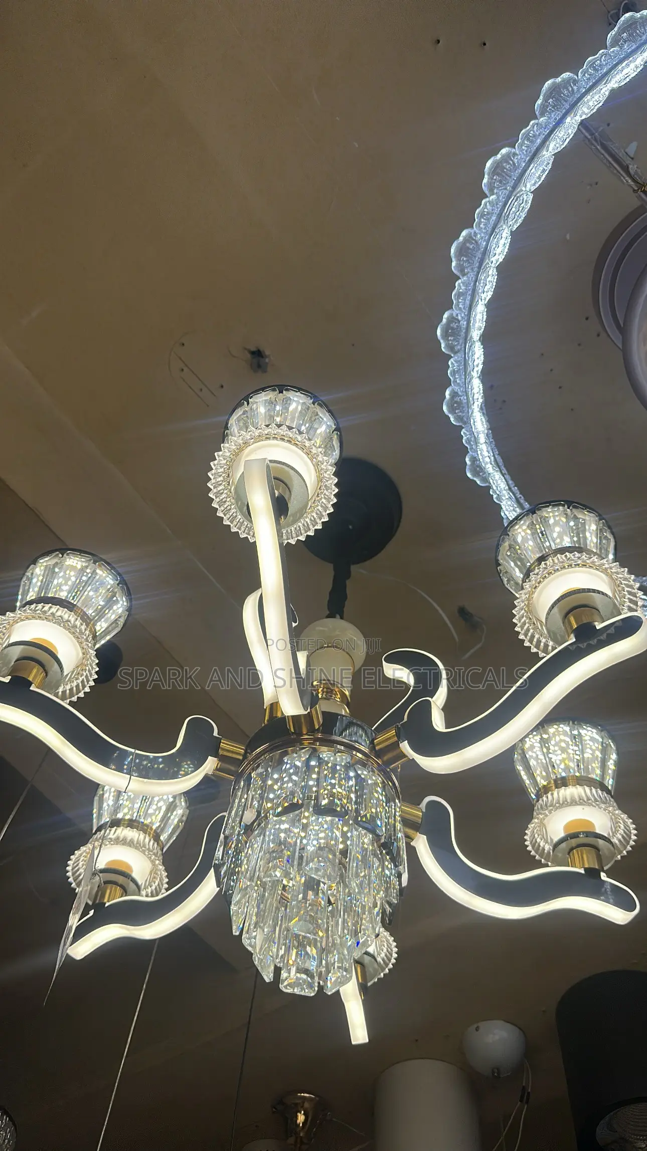 Modern Crystal LED Chandelier