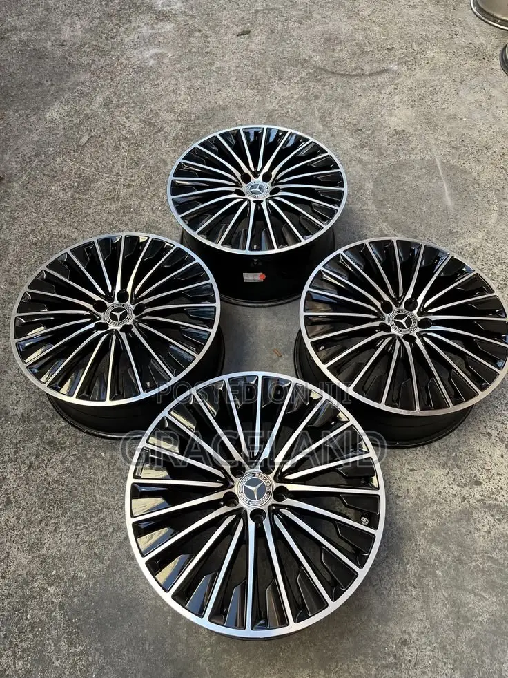 This Is Original Mercedes Benz Alloy Rims for C300 4in1 Set