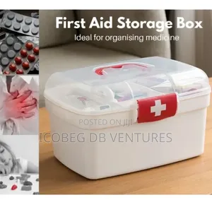 Empty First Aid Box Medium Size Plastic Box