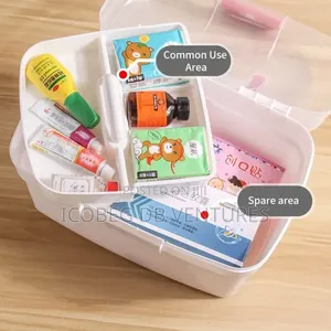 Empty First Aid Box Medium Size Plastic Box