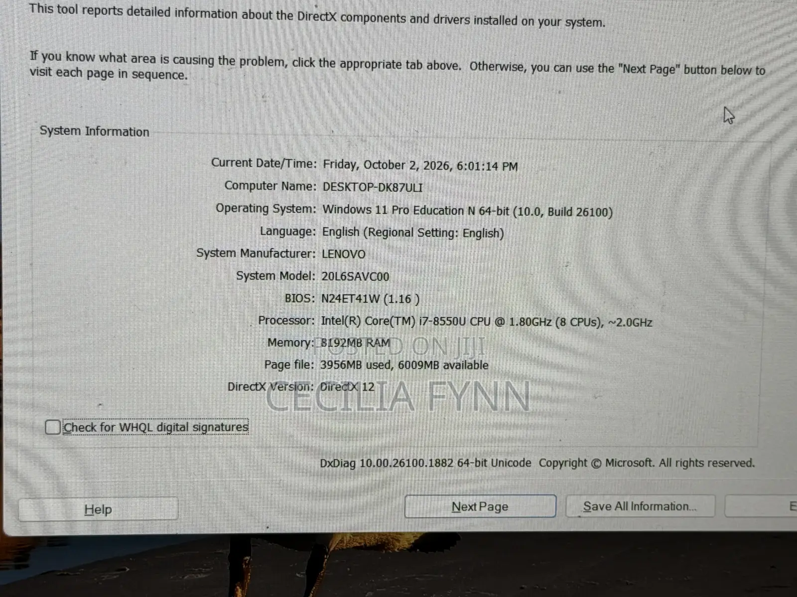 Laptop Lenovo ThinkPad T480 8GB Intel Core i7 SSD 500GB