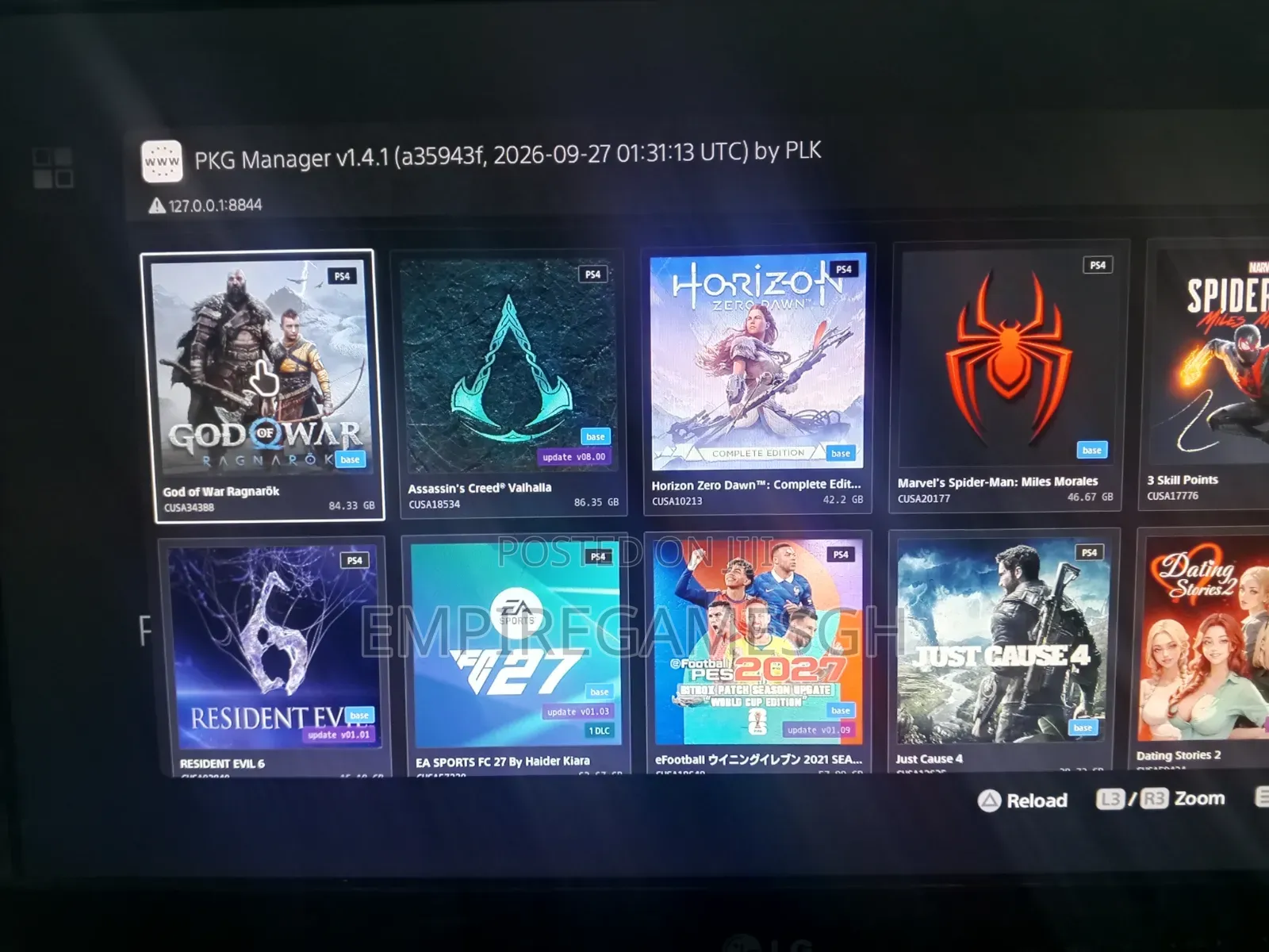 Ps5 Jailbreak Plus Games Package (Home Service)