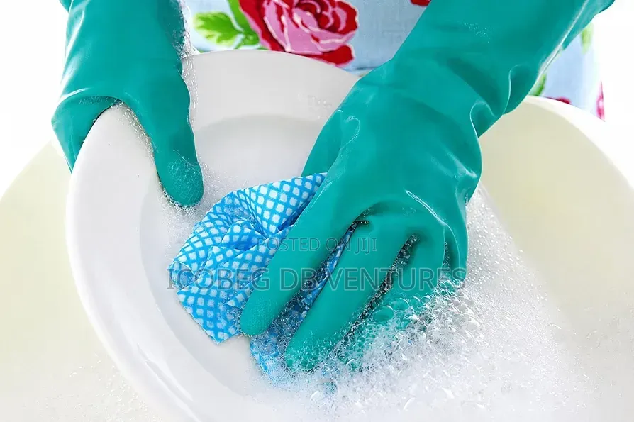 Chemical Resistant Gloves, Reusable Heavy Duty, Resist Acid, Solvent