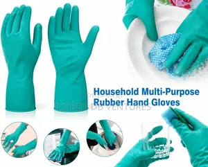 Chemical Resistant Gloves, Reusable Heavy Duty, Resist Acid, Solvent