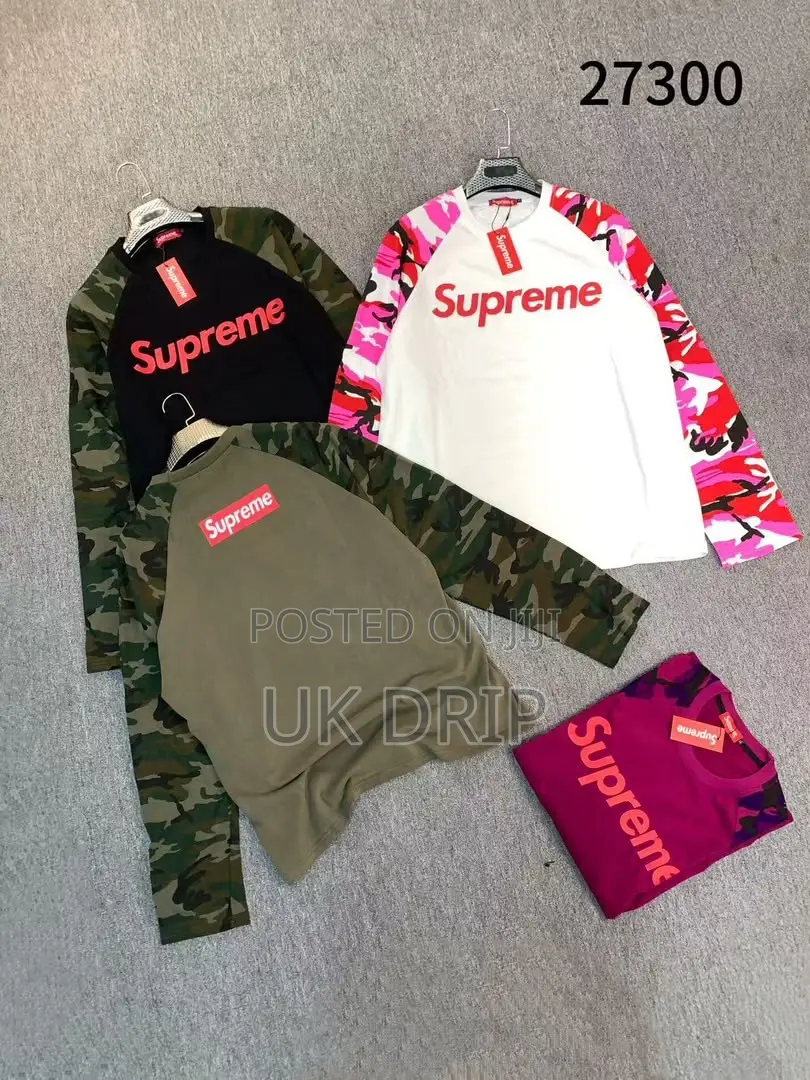 Camo Sleeve Raglan T-Shirts - CRTZ / Supreme / Porterville - Unisex