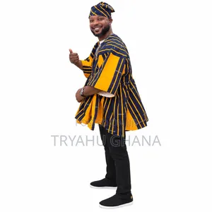 Tamale Handwoven Smock for Men — TRYAHU Ghana