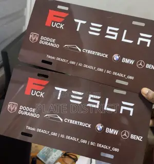 Customized Number Plates