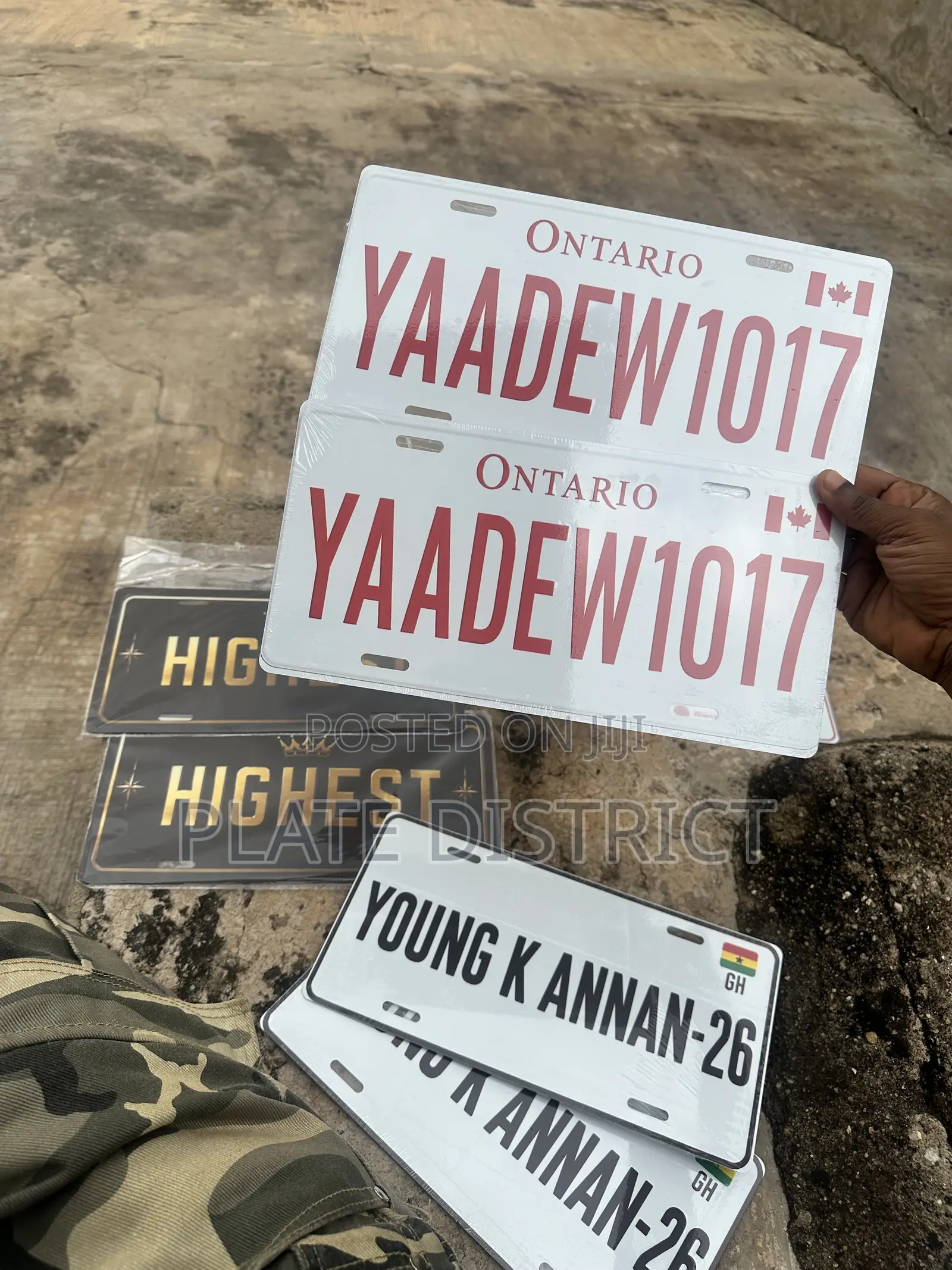 Customized Number Plates