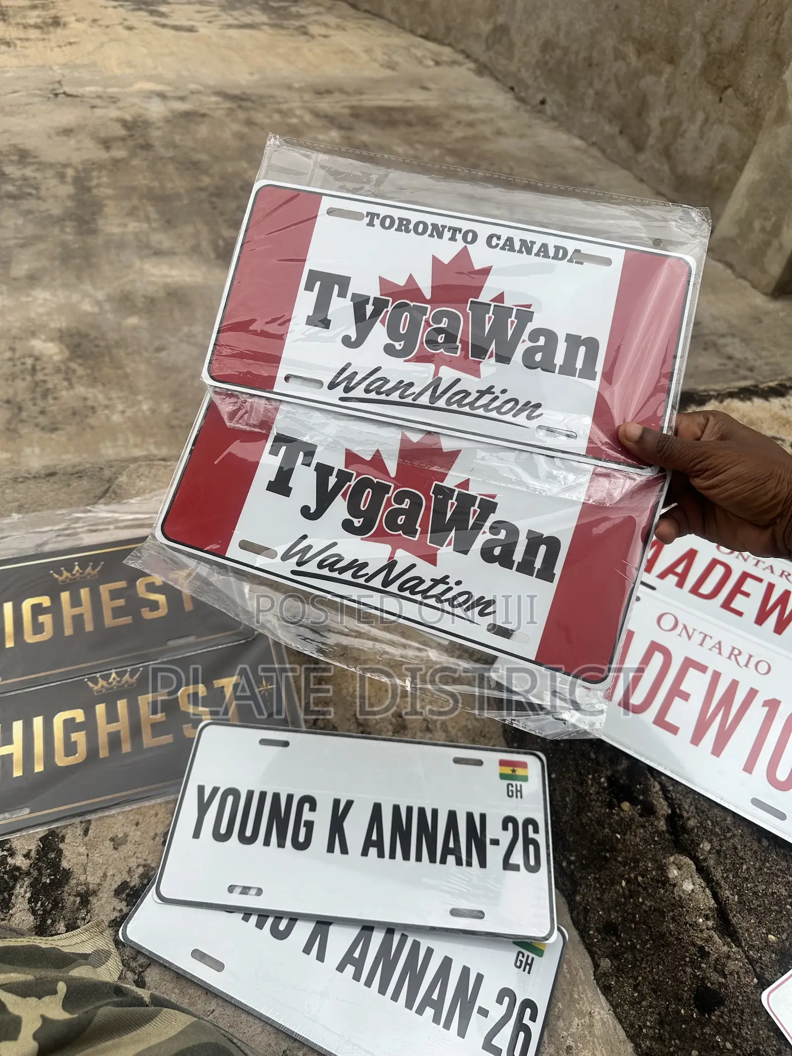 Customized Number Plates