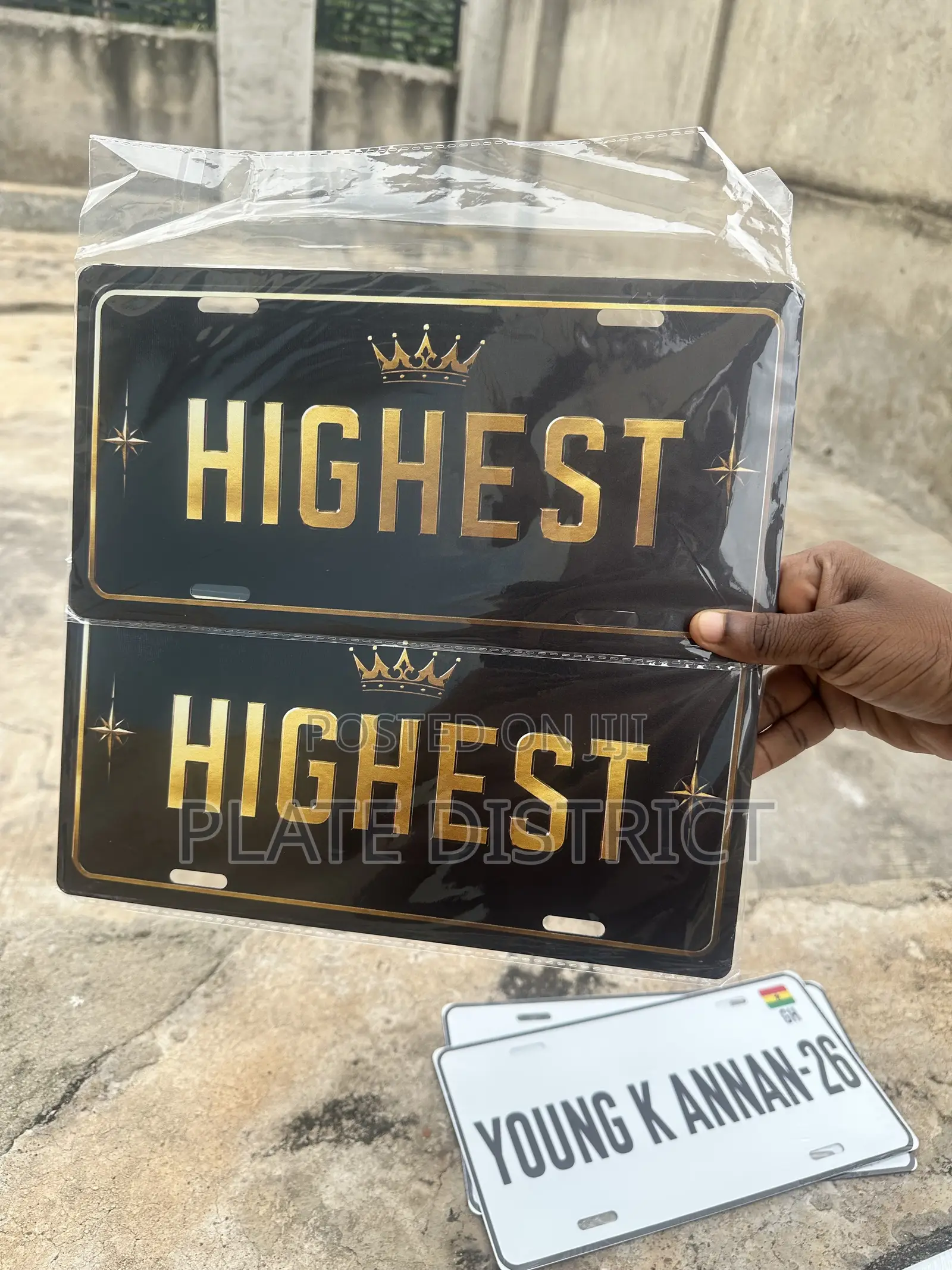 Customized Number Plates