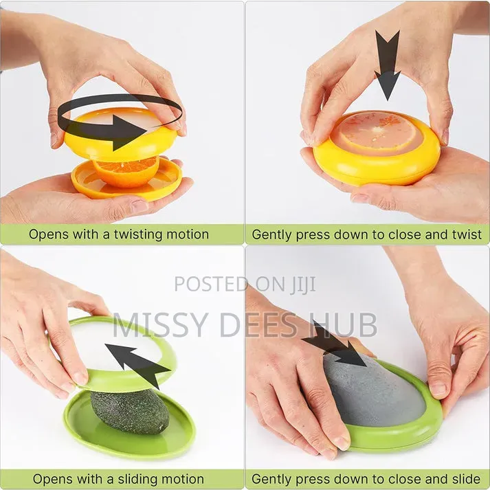 4pcs Food Preservation Box