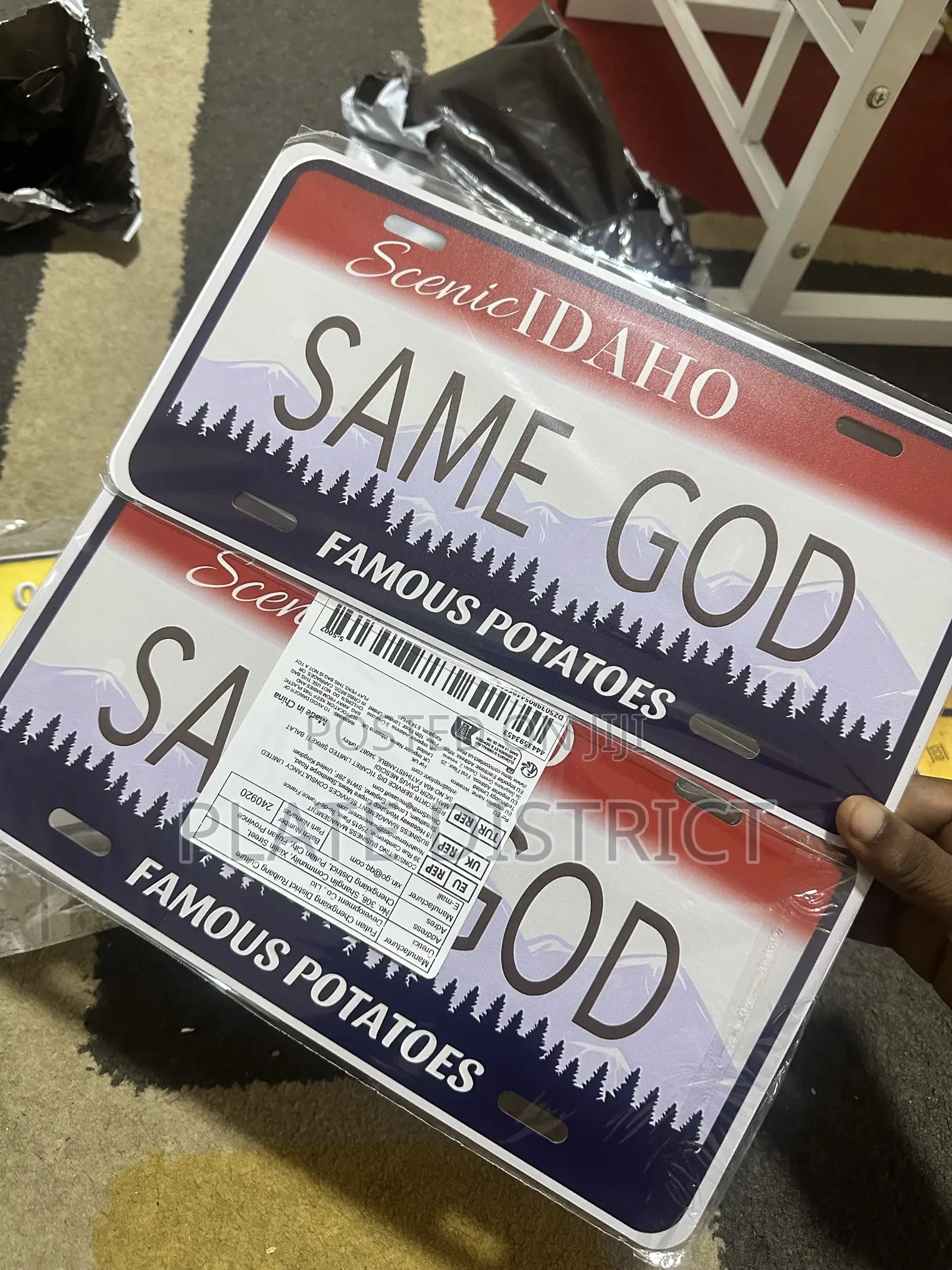Customized Number Plates
